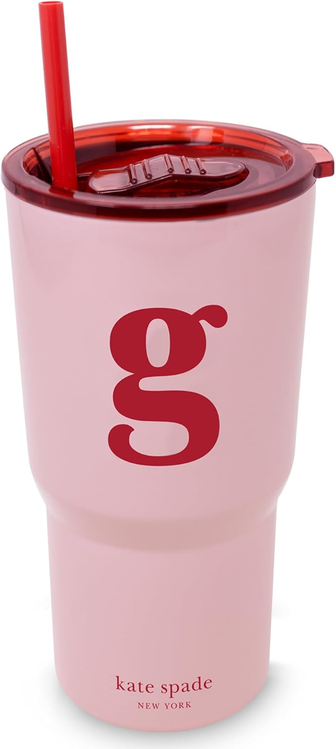 Initial Stainless Steel Tumbler - G - 20 Ounce