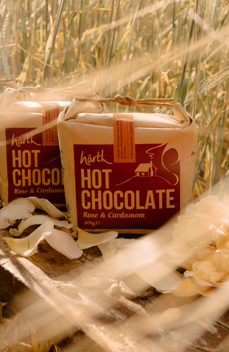 Hot Chocolate Rose and Cardamom