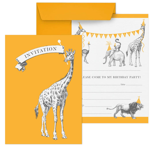 Animal Party Invitations