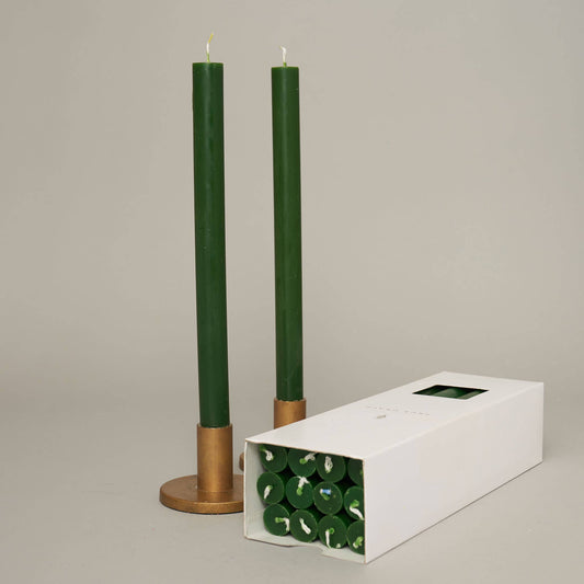 Holly Leaf Individual Dining Candle