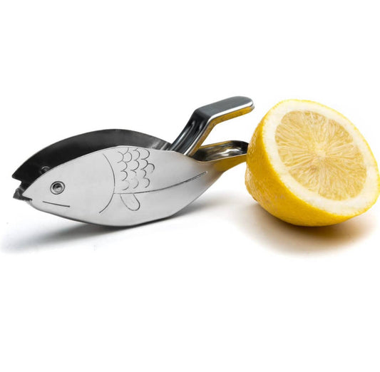 Nantucket Seafood Lemon Squeezer, Stainless Steel