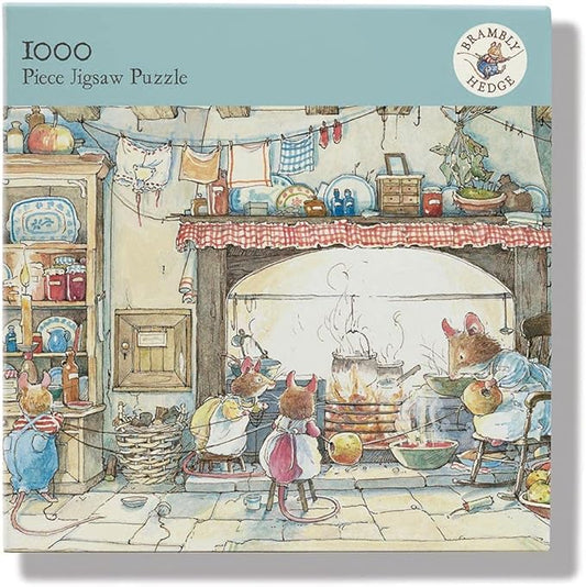 Brambly Hedge Kitchen at Crabapple Cottage Jigsaw Puzzle