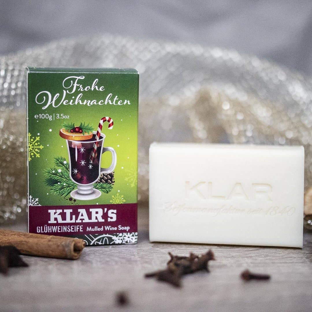 Klar's Christmas soap mulled wine soap