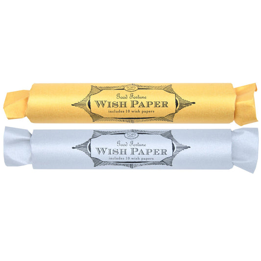 Wish Paper- Metallic - Tube of 10