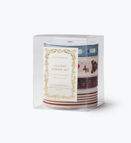 Beary Christmas Assorted Ribbon Set