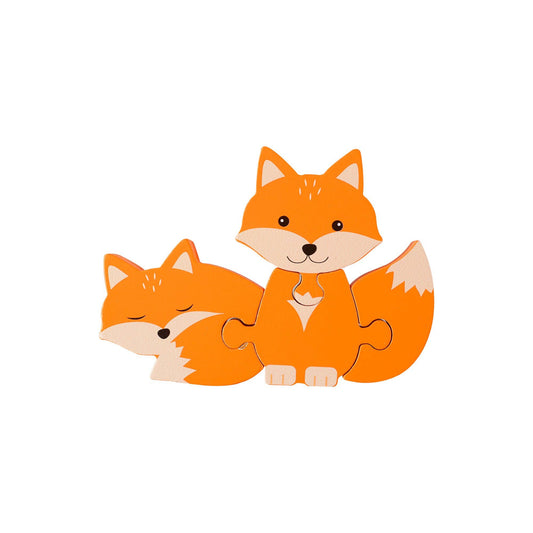 Woodland Fox Wooden Puzzle