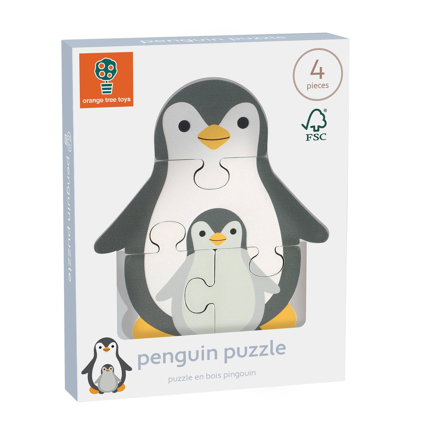 Penguins Wooden Puzzle