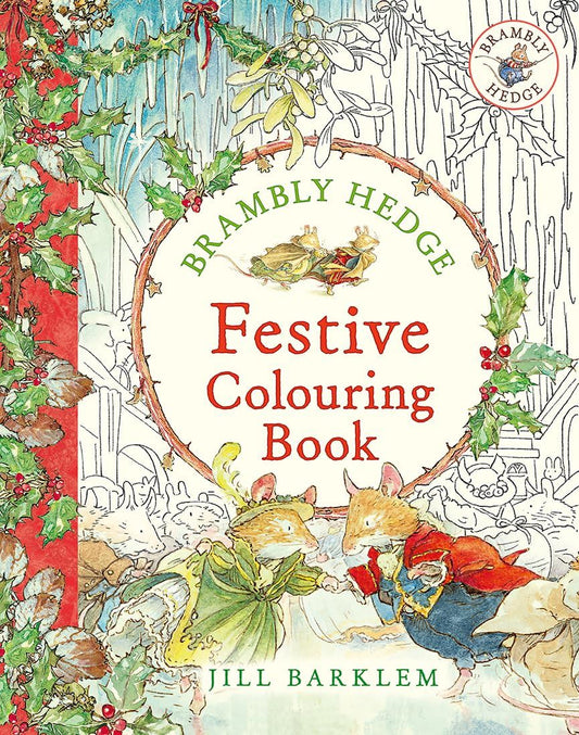 Brambly Hedge - Festive colouring book