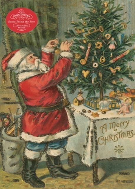 Santa Trims the Tree 1000 piece Jigsaw