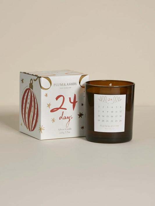 Plum & Ashby Advent Candle 2025