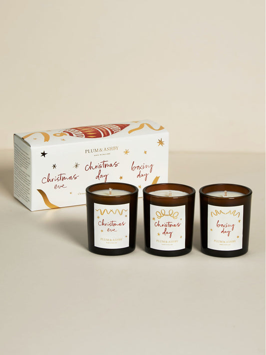 Christmas Votive Set