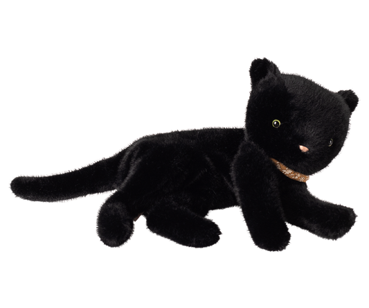 Medium Sleeping Kitten - Black