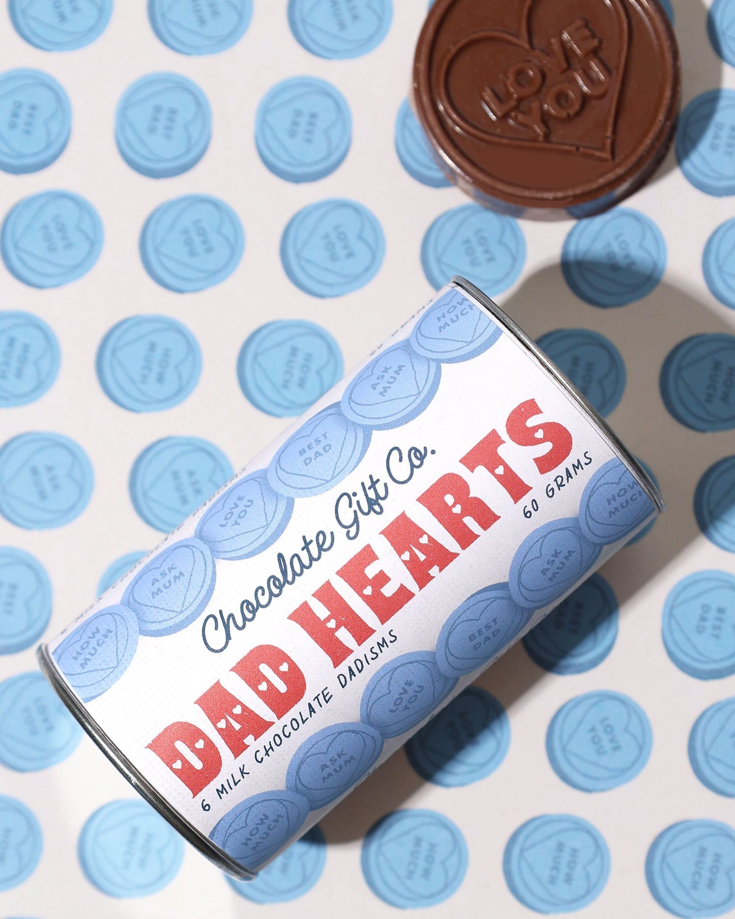 Chocolate Dad Hearts