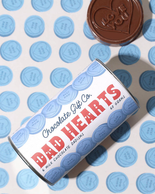 Chocolate Dad Hearts