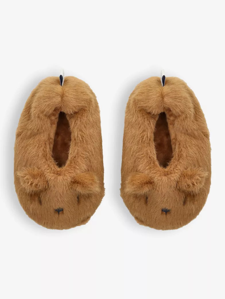 Aviaja Bear Slippers - size 28/29 (UK size 10.5/11.5)