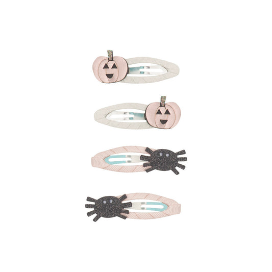 Pumpkin and Spider Clips