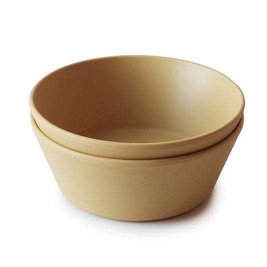 Mustard - Round Dinner bowl- set of 2