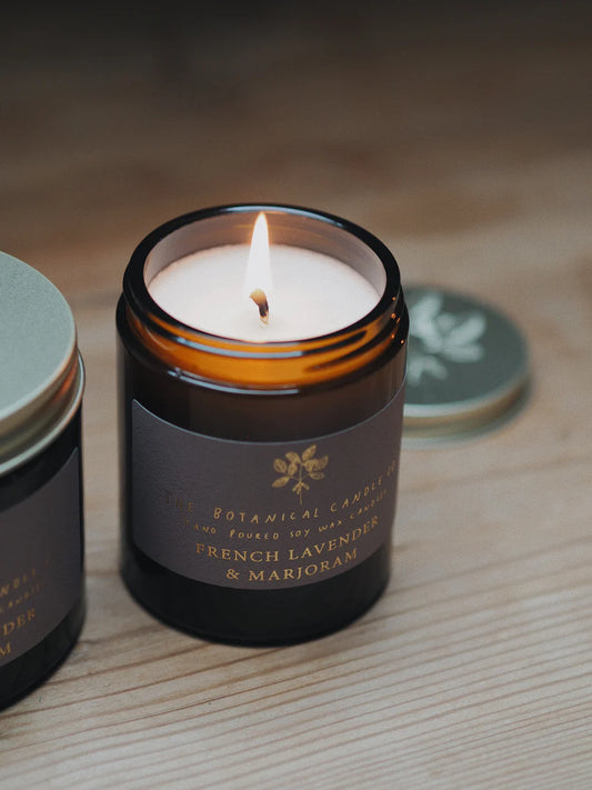 French Lavender & Marjoram 120ml Candle