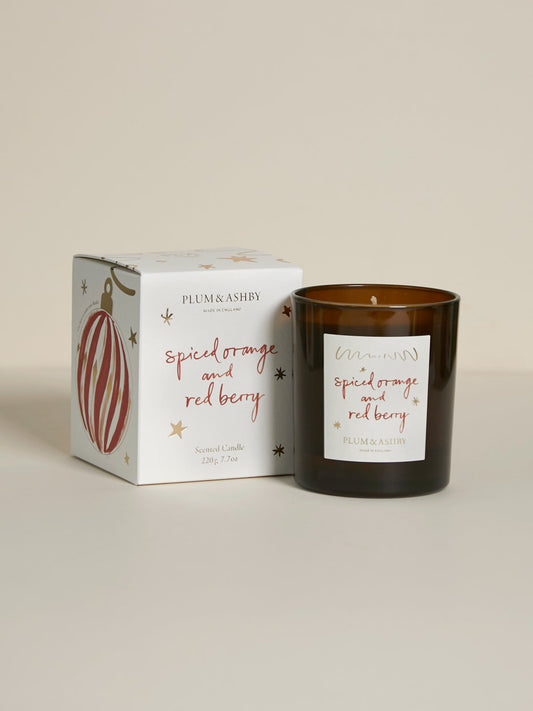 Spiced Orange & Red Berry Candle