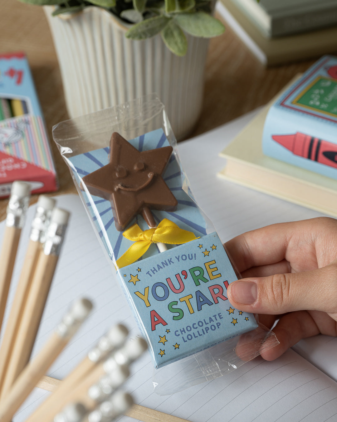 You're a Star Chocolate Lolly