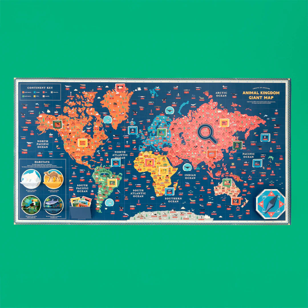 Create An Amazing Animal Kingdom Giant Map
