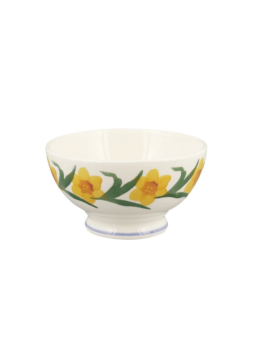 Windblown Daffodils French Bowl