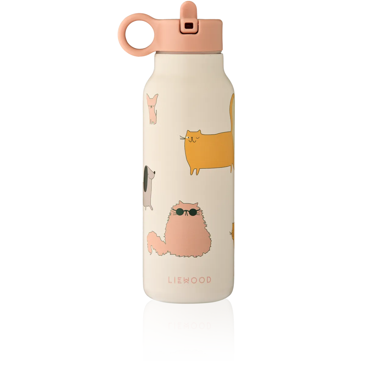 Falk Water Bottle 350 ml - Cats and Dogs