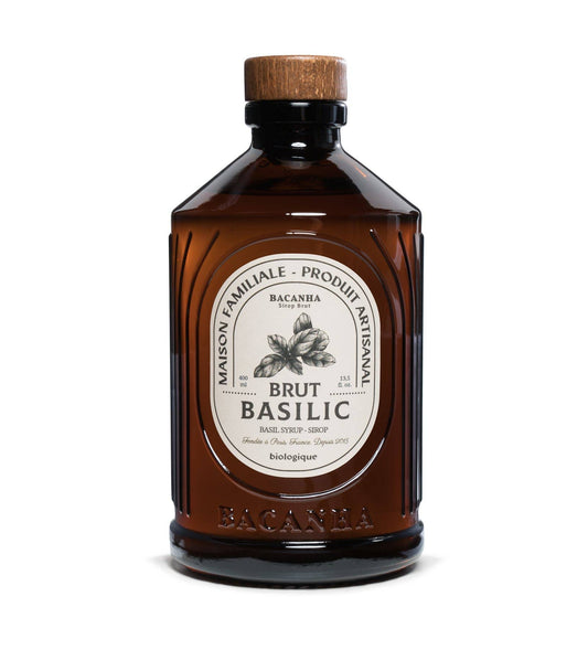 Raw Basil Syrup