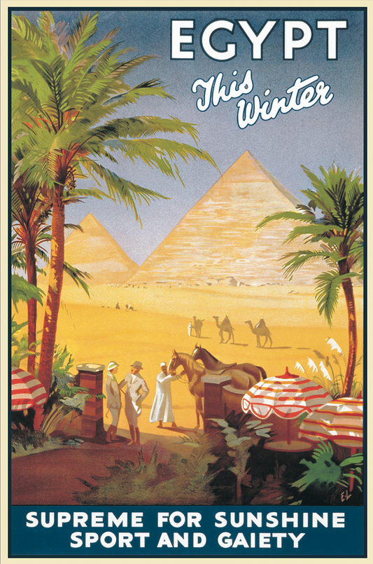 Egypt Poster and Frame