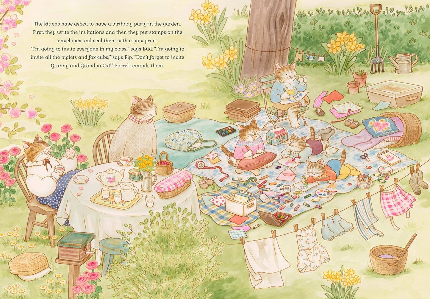 Cat Family Birthday