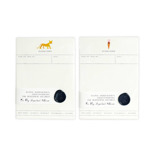 Memo Pad Set - Ice Cream
