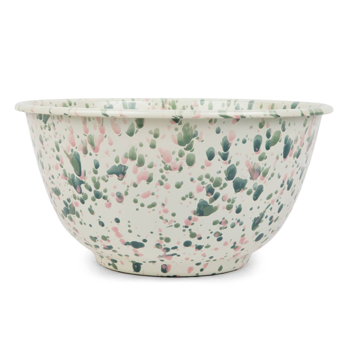 Large Salad Bowl - Mint Hibiscus