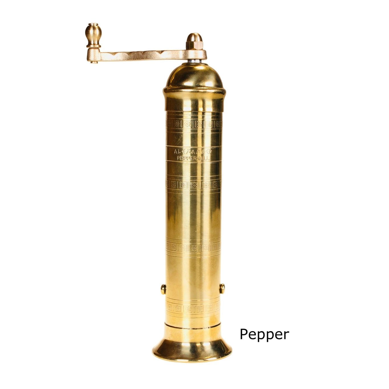 8" Pepper Mill - Brass