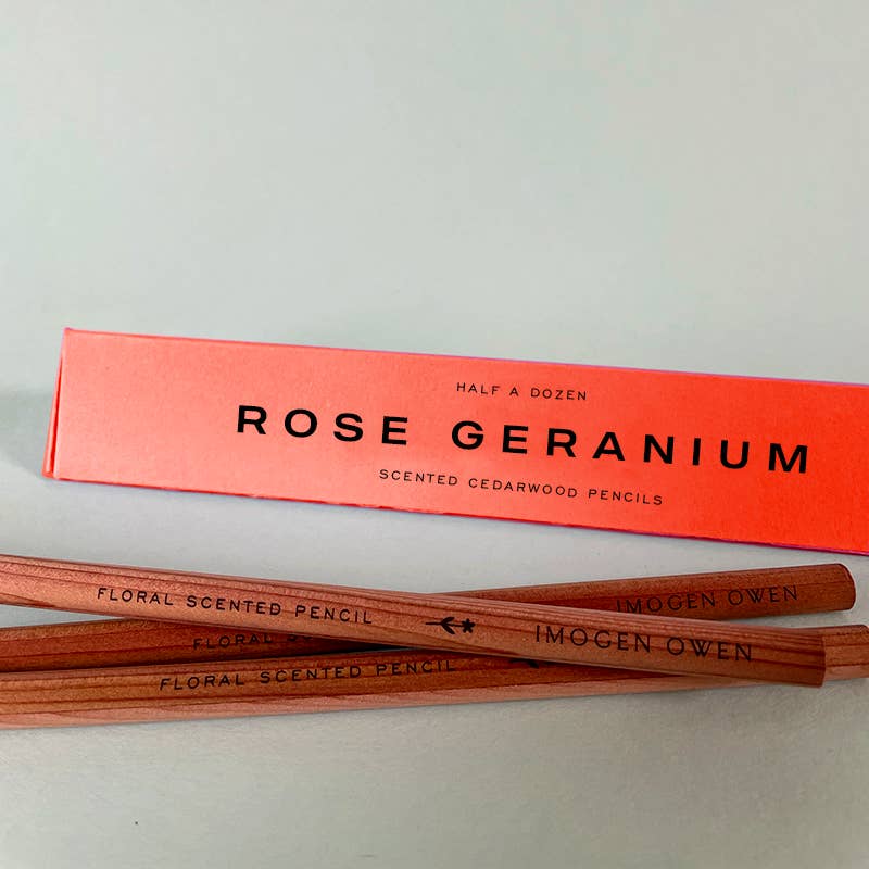 Scented Pencils - Rose Geranium