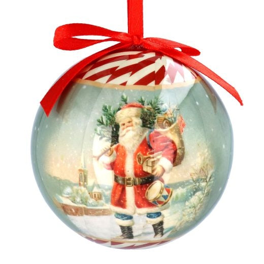 Nostalgia Santa Bauble