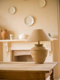 Burford Turned Lamp and Shade -Large