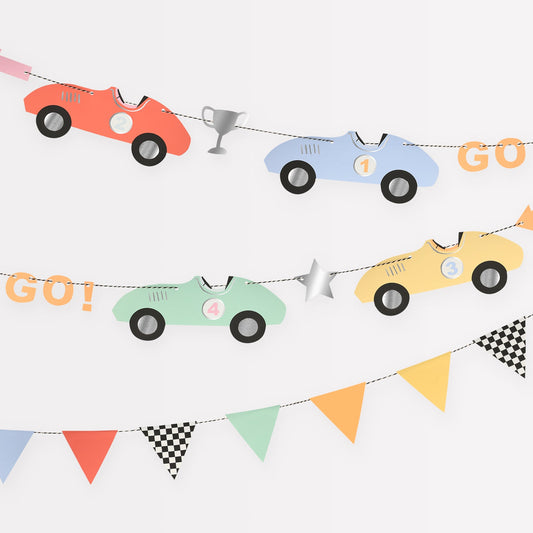 Race Car Garland