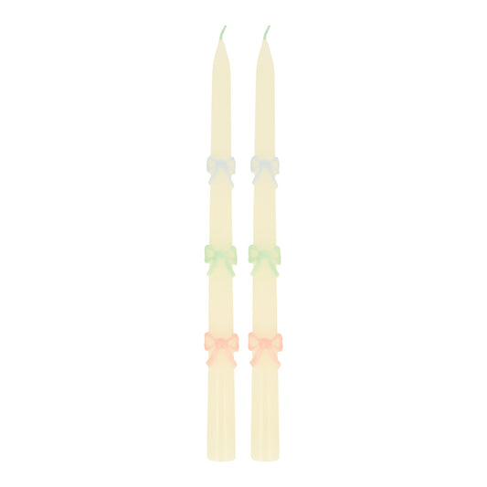 Multi Bow Taper Candles