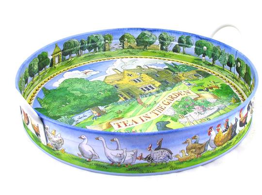 Large Handled Tray - Tea in the Garden