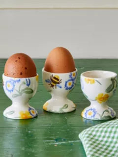 Buttercup & Daisies Set Of 3 Egg Cups Boxed
