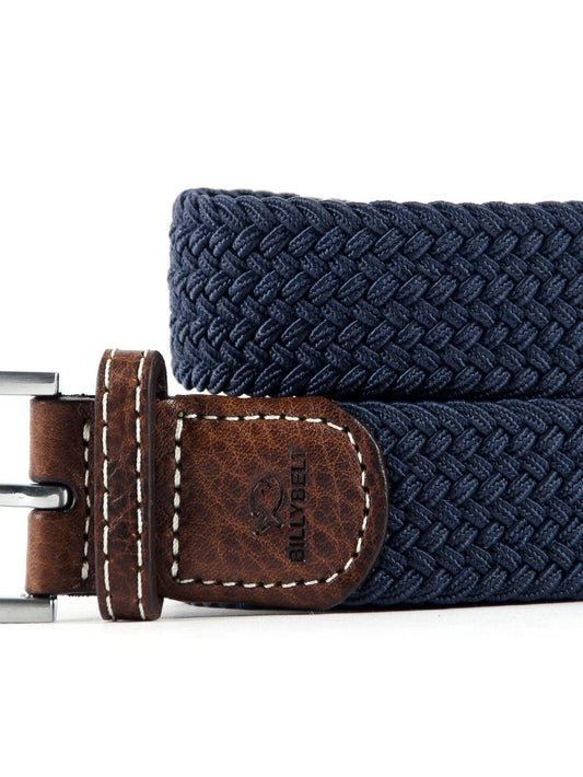 Woven Elastic Belt - Blue Slate - Size 0