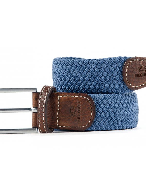 Woven Elastic Belt - Air Force Blue - Size 1