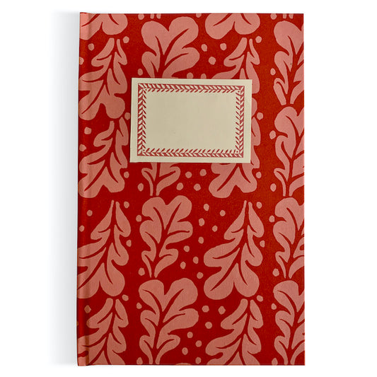 Hardback Notebook - Quercus Pomegranate