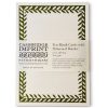 Set of 10 Note Cards - Olive