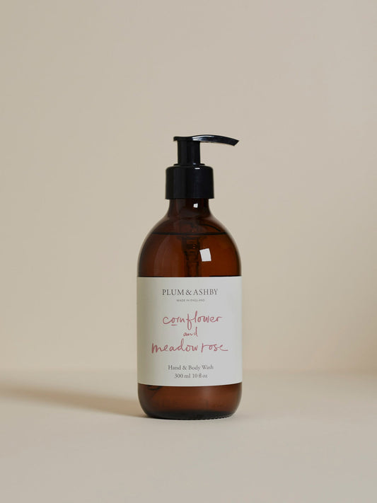 Cornflower and Meadow Rose Hand and Body Wash - 300ml