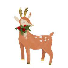 Festive Reindeer Stand Up Card