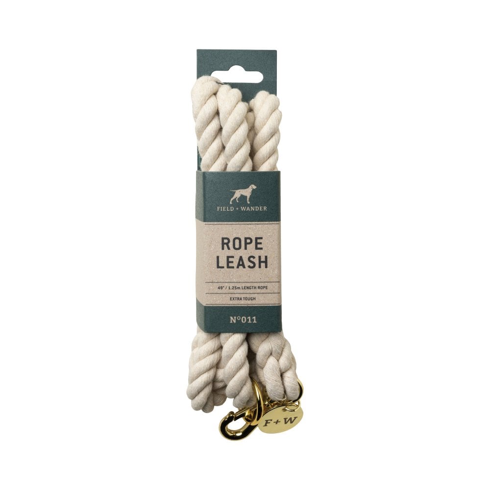 Rope Dog Leash- Natural