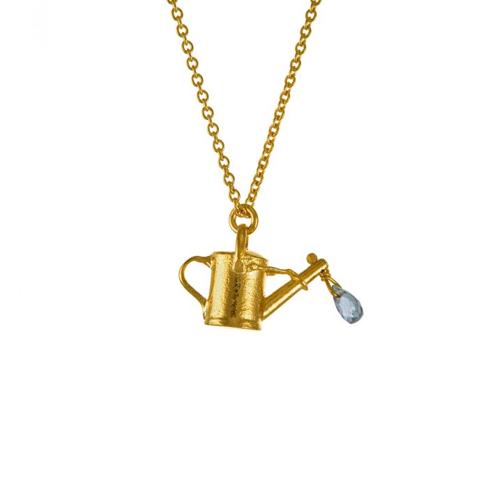 Watering can necklace
